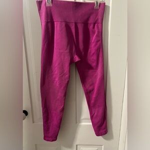 Joy Lab Pink Ribbed Leggings